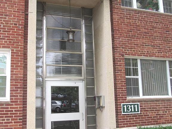 Building entrance, security system.