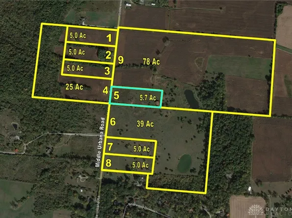 Tracts 5 6 & 7 Middle Urbana Rd, Urbana, OH 43078