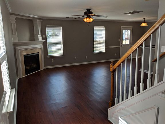 Downstairs living room and entrance