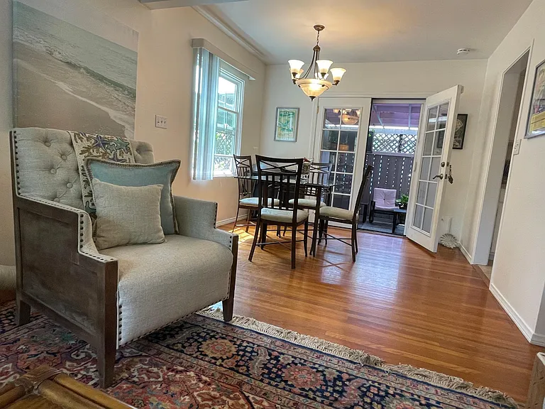 Living and dining area