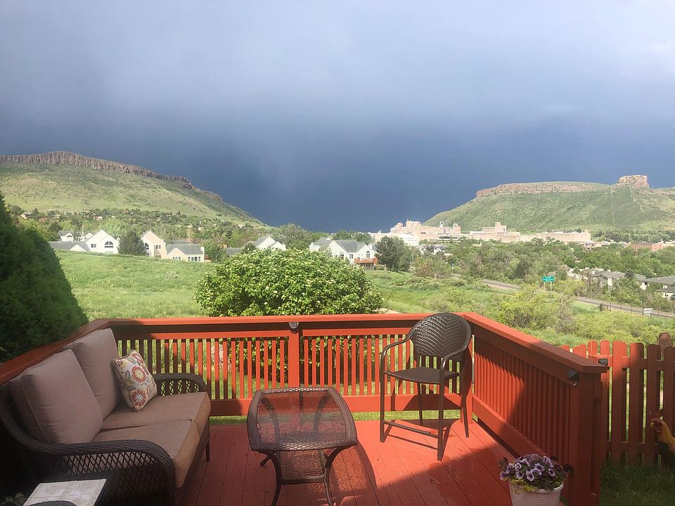 Expansive views from patio throughout the townhouse