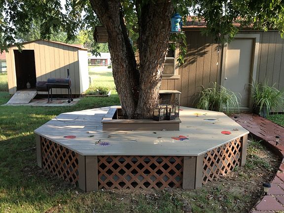 tree deck