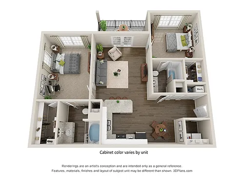 Floor plan The Edgemoor