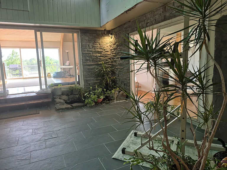 Center Courtyard with Pond and Fitness