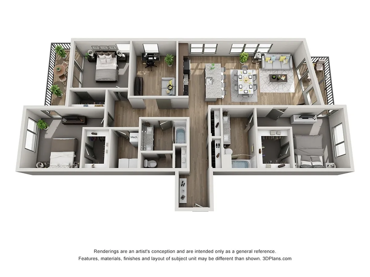 Floor plan Olympus