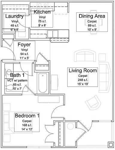 Floor plan 1A