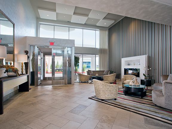 Dramatic Double-Height Lobby