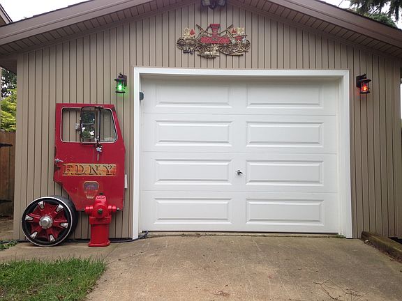 heated workshp& 3rd garage