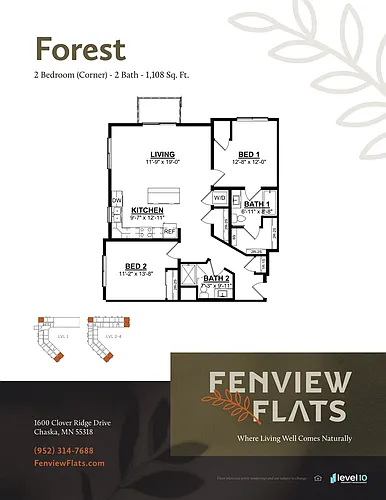 Floor plan Forest