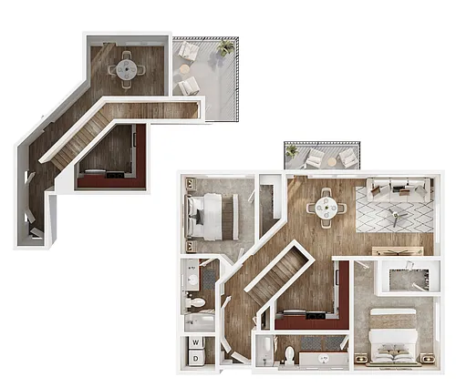 Floor plan B2H - Bell Lancaster