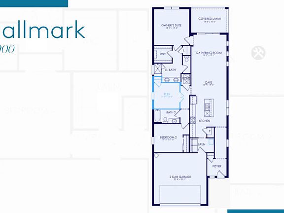 Floor plan of this home