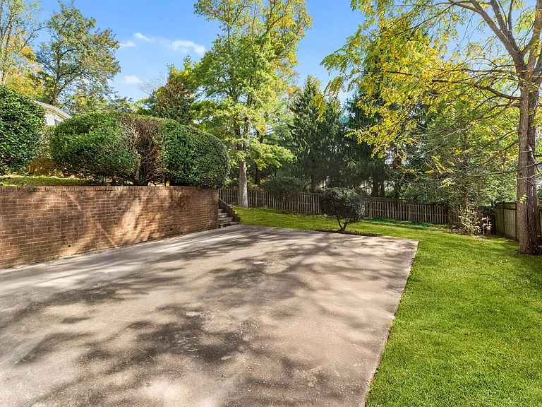 Huge patio off Lower Level for your backyard furniture and grill!