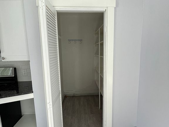 Walk-in pantry.