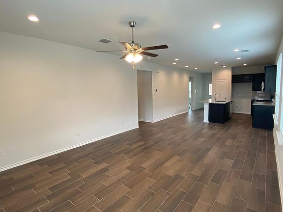 Open Kitchen, Living and Dining.