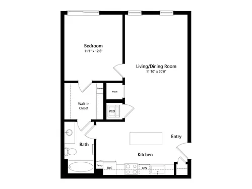 Floor plan A4 Essential