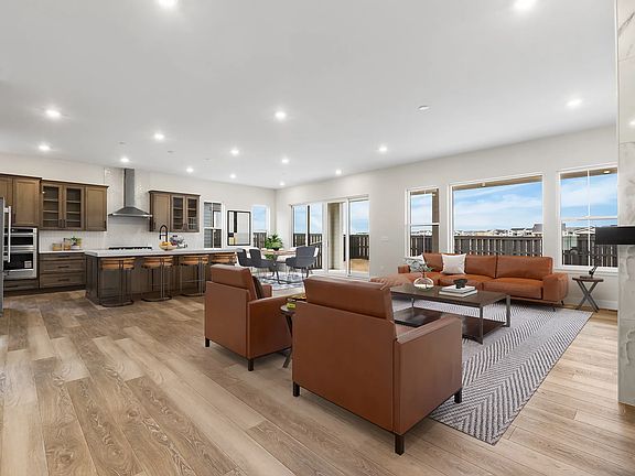 Willowbend Great Room, Kitchen Dining - Virtuall