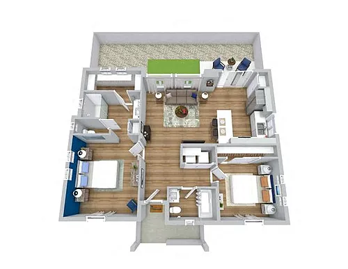 Floor plan The Retreat