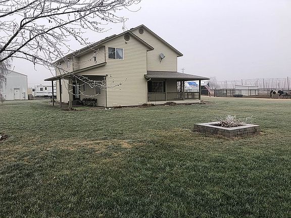 side view with firepit