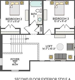 Floorplan Second Floor