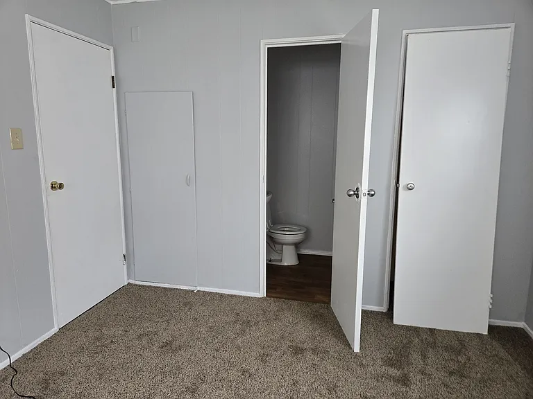 Master Bedroom with attached half bath
