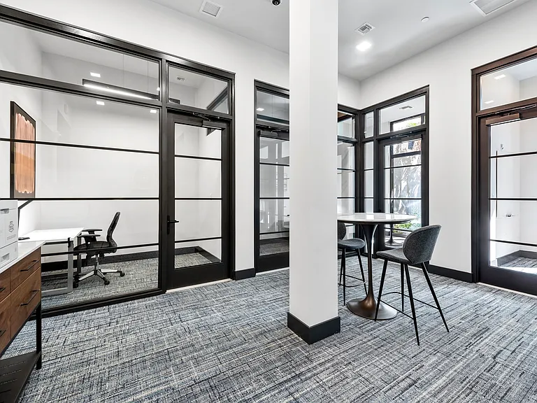Flexible coworking spaces offer a productive work-from-home alternative.