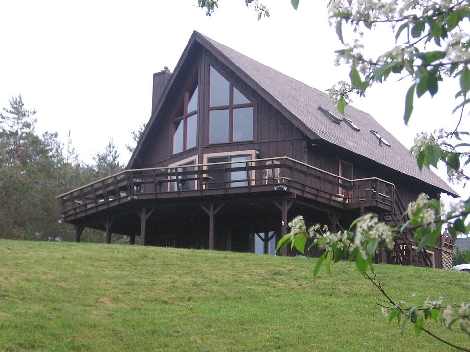 View from driveway