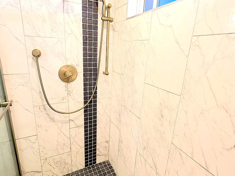 Second bathroom shower