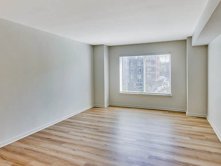Spacious bedrooms can accommodate any bed size