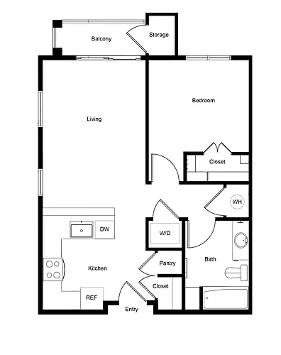 Floor plan Western