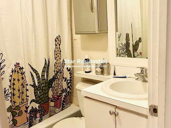 The bathroom with bathtub