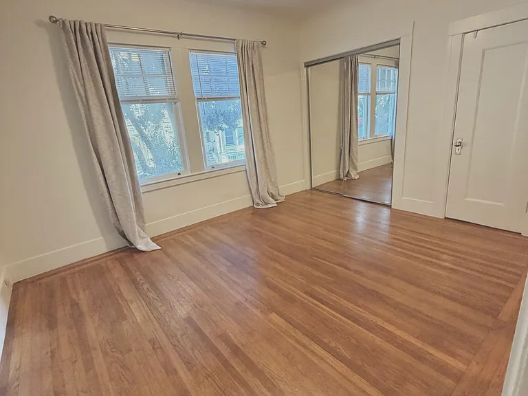 Bedroom view from apartment entry