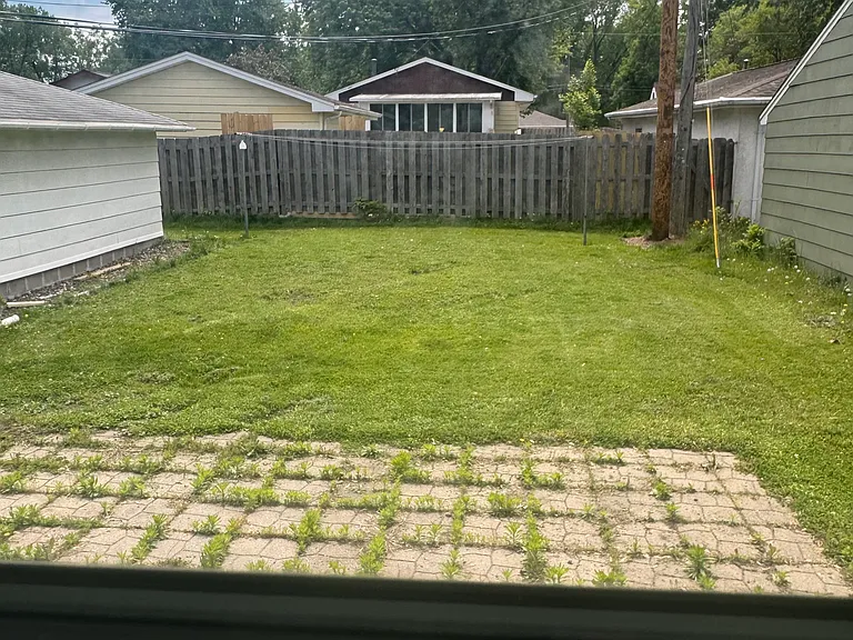 Backyard and Patio Area