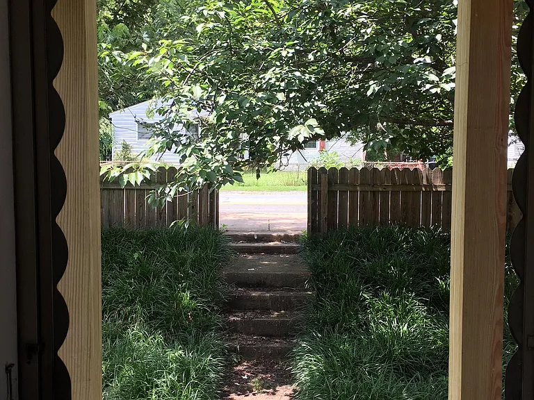 View from front door