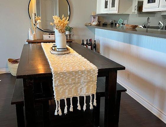 Dining Area & Bar Area (kitchen to right)