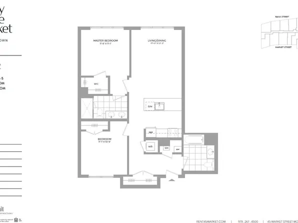 Forty Five Market, 45 Market St, Morristown, NJ 07960