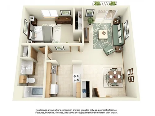 Floor plan A