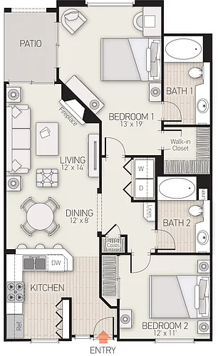 Floor plan Plan 4