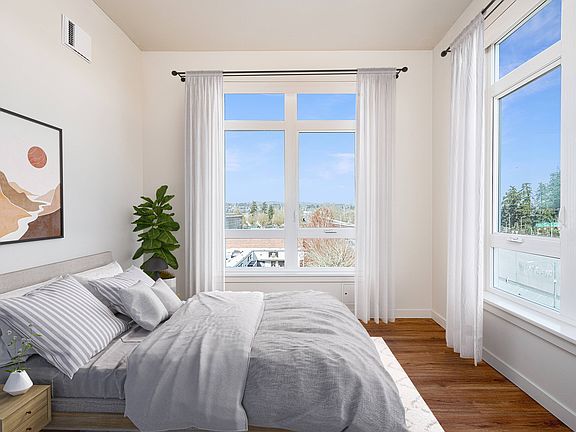 2BR, 1BA - 849+SF - Bedroom