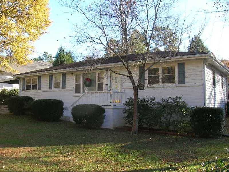 Front View almost 1 acre lot