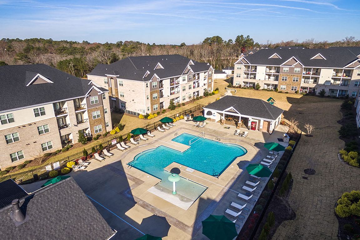 Aerial View of West End at Fayetteville in Fayetteville, NC