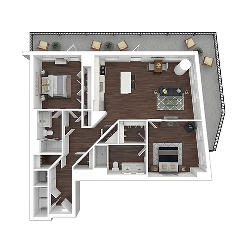 Floor plan B5- West