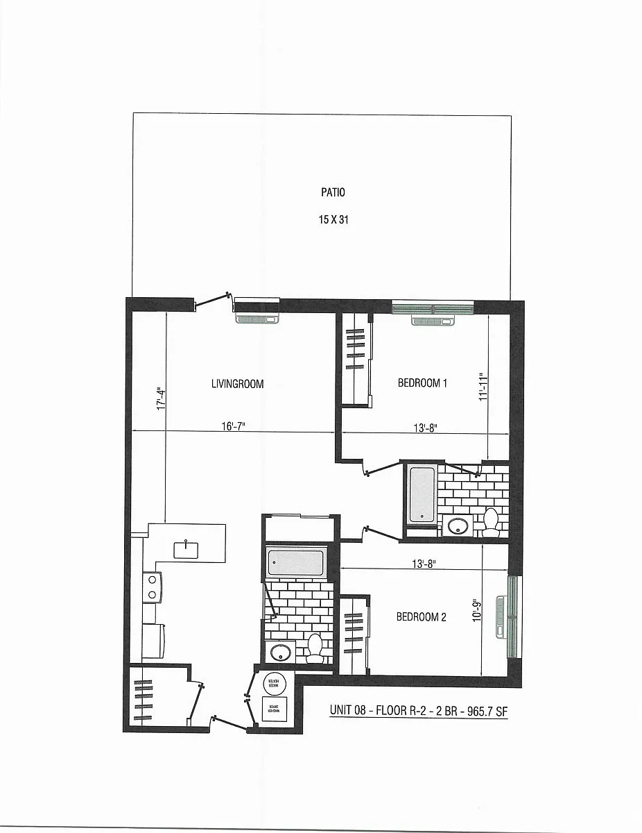 Floor plan 966