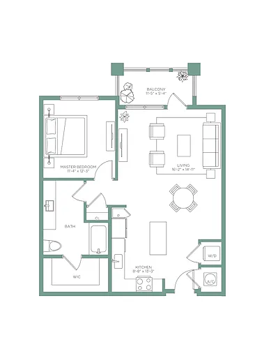 Floor plan A7