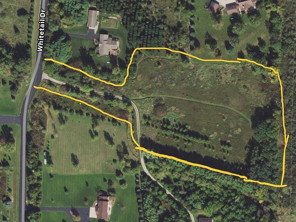 Lot is outlined 
