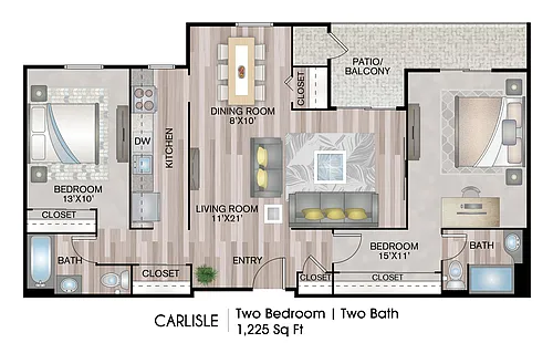 Floor plan Carlisle