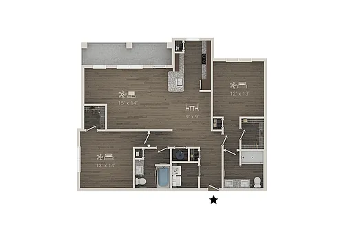 Floor plan B2M