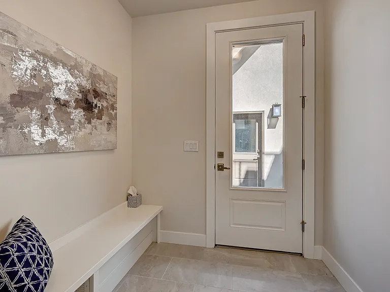 Mud Room to Garage Area