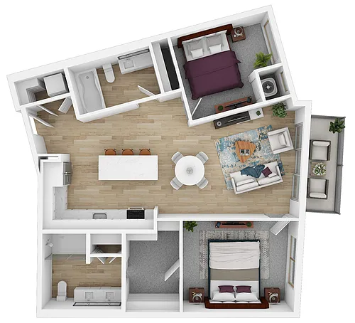 Floor plan D6