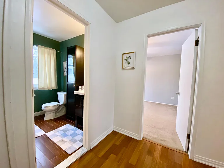 View from upstairs hallway