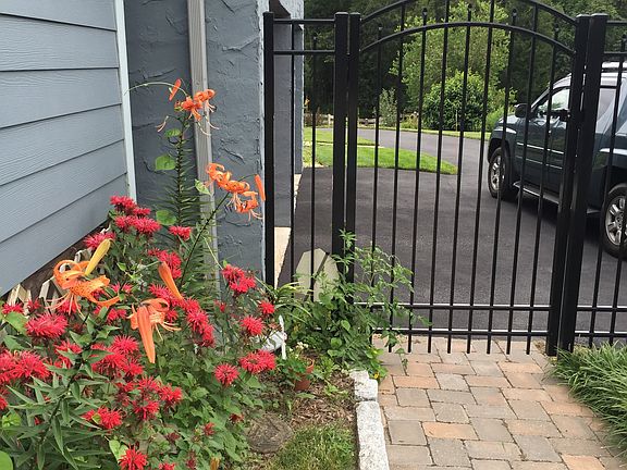 Gate through to Garage